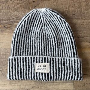 Urban Outfitters UO-76 Striped Knit Beanie